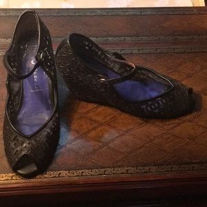 Jeffrey Campbell Wedge with Ankle Strap